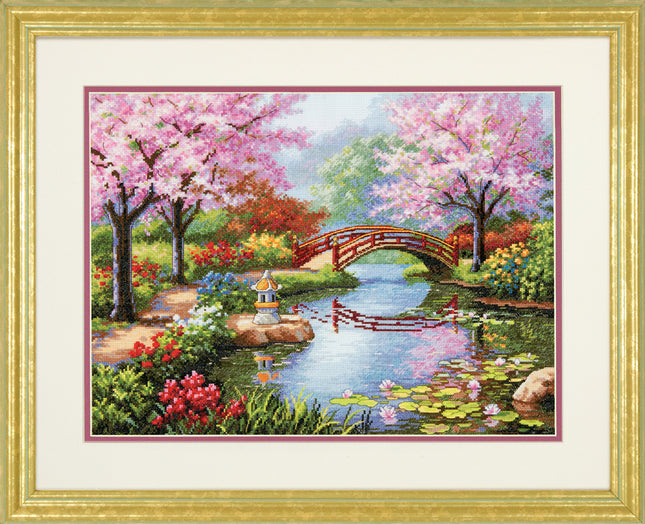 DIY "Japanese Garden" 16.0"x12.0"