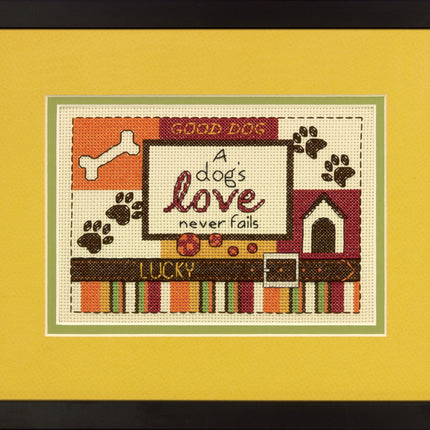 DIY "A Dog's Love" 7.0"x5.0"