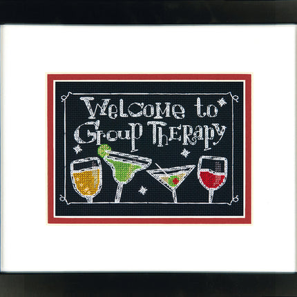 DIY "Group Therapy" 7.0"x4.9"