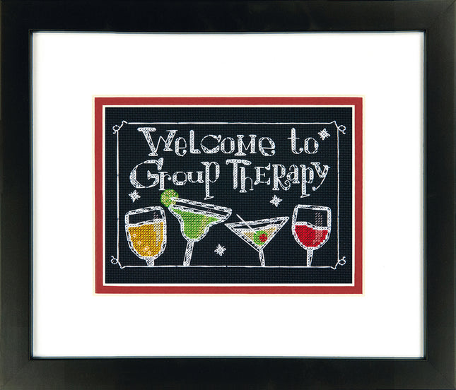 DIY "Group Therapy" 7.0"x4.9"