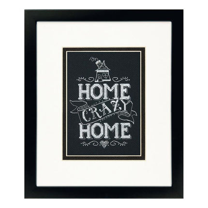 DIY "Home Crazy Home" 5.0"x7.0"