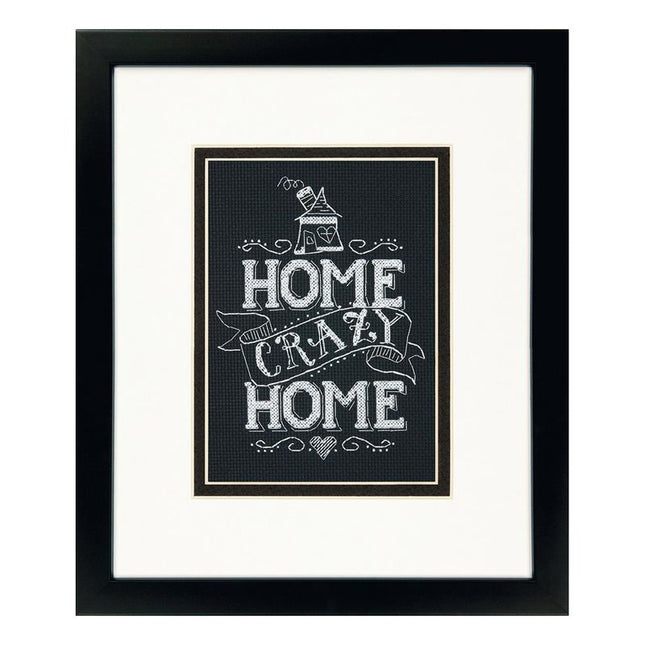 DIY "Home Crazy Home" 5.0"x7.0"