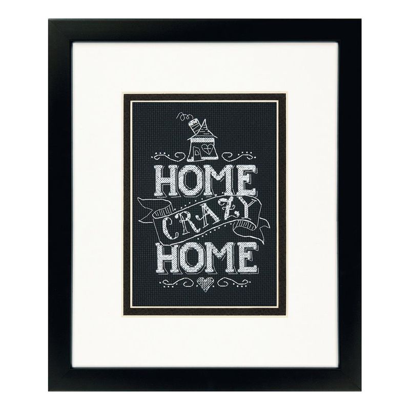 DIY "Home Crazy Home" 5.0"x7.0"