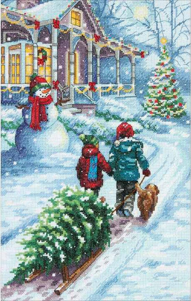 DIY "Christmas Tradition" 9.0"x14.0"