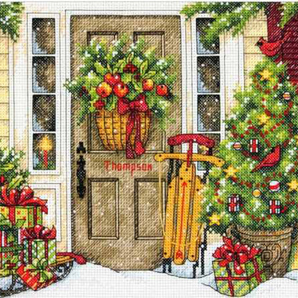 DIY "Home for the Holidays" 10.0"x8.0"