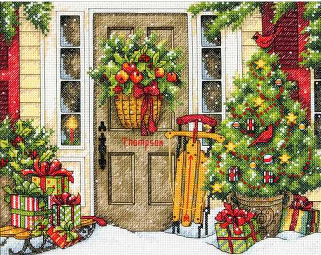 DIY "Home for the Holidays" 10.0"x8.0"