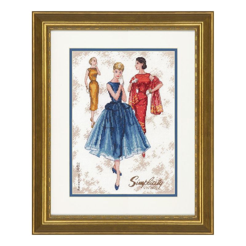 DIY "Simplicity vintage" 9.0"x12.0"