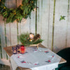 DIY Printed Tablecloth kit "Winter Christmas landscape"
