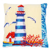 DIY Cross stitch cushion kit "Lighthouse"