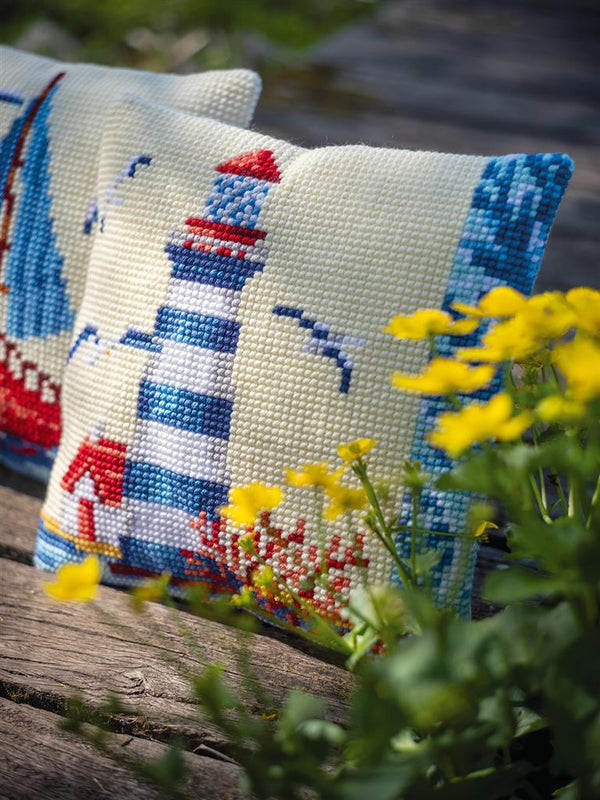 DIY Cross stitch cushion kit 