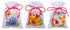 DIY Counted Cross Stitch Kit "Bag kit Colourful flowers set of 3"