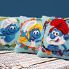 DIY Cross stitch cushion kit "The Smurfs Hefty"