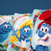 DIY Cross stitch cushion kit "The Smurfs Smurfette"