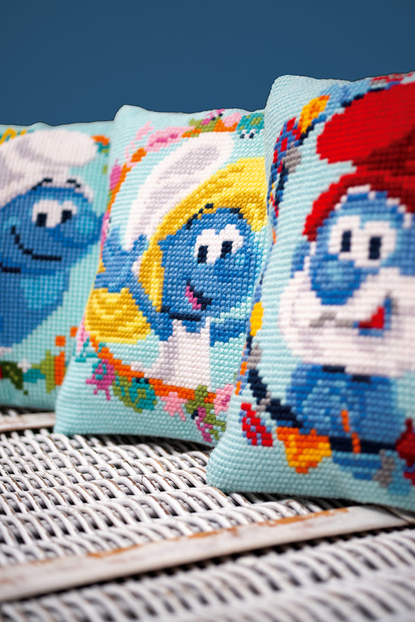 DIY Cross stitch cushion kit 