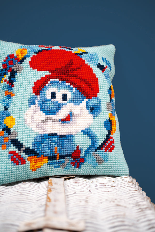 DIY Cross stitch cushion kit 