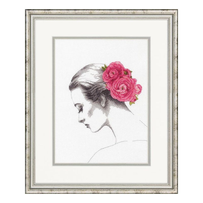 DIY "Floral Portrait" 9.0"x12.0"