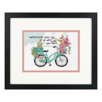 DIY "Wherever you go" 7.0"x5.0"