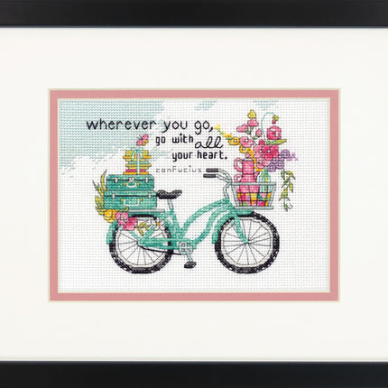 DIY "Wherever you go" 7.0"x5.0"