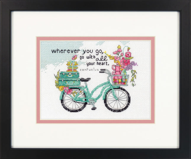 DIY "Wherever you go" 7.0"x5.0"