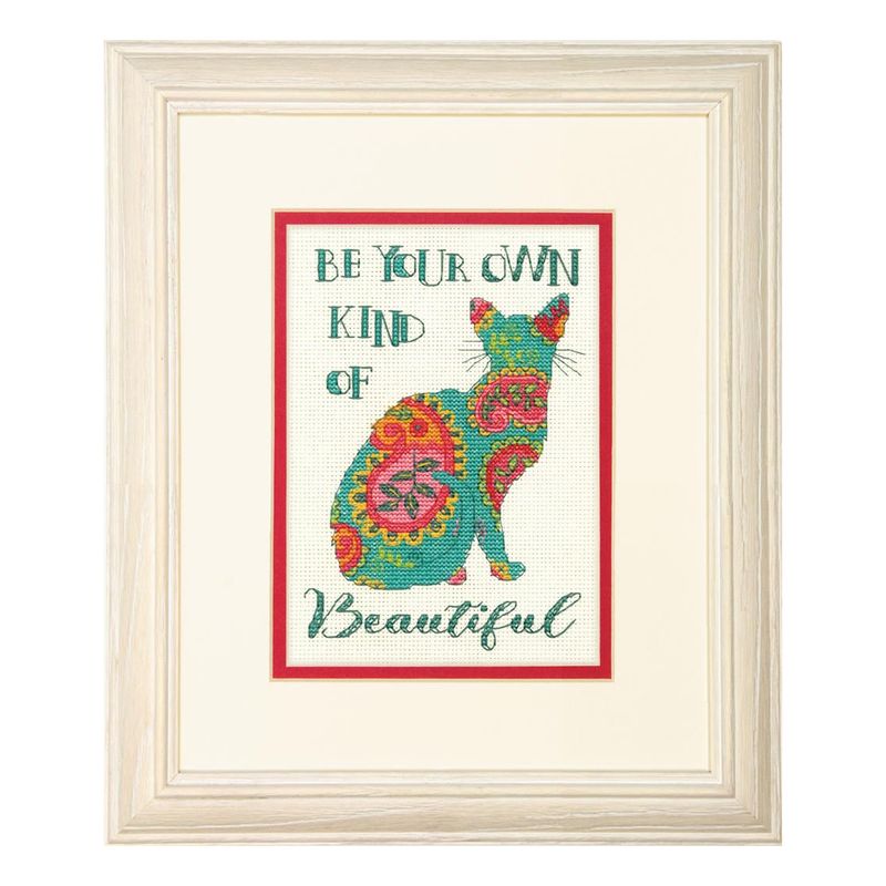 DIY "Paisley Cat" 5.0"x7.0"