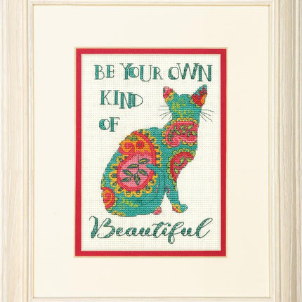 DIY "Paisley Cat" 5.0"x7.0"