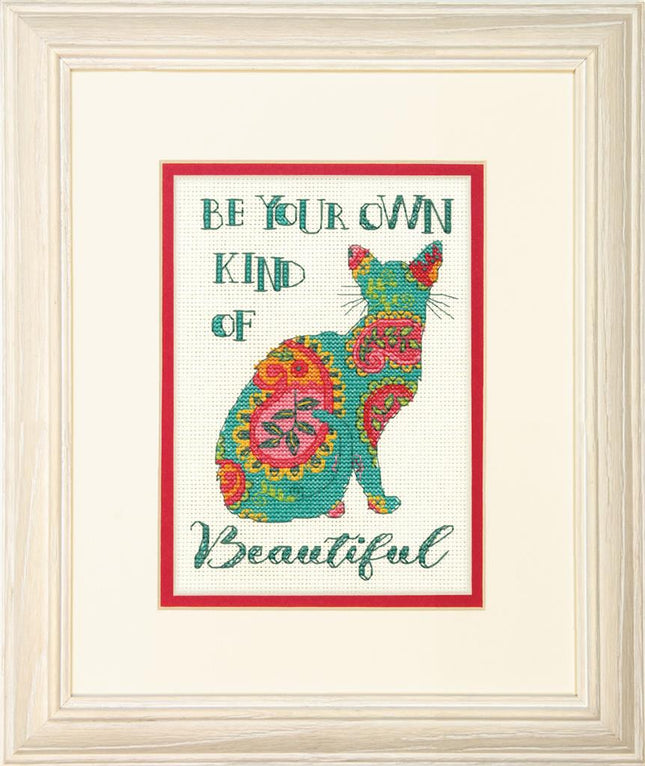 DIY "Paisley Cat" 5.0"x7.0"