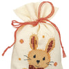 DIY Counted Cross Stitch Kit "Bag kit Sweet bunnies set of 2"