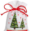 DIY Counted Cross Stitch Kit "Bag kit Christmas figures set of 3"