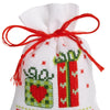 DIY Counted Cross Stitch Kit "Bag kit Christmas figures set of 3"