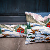 DIY Cross Stitch Cushion Kit "Winter scenery", Draft stopper kit