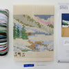 DIY Cross Stitch Cushion Kit "Winter scenery", Draft stopper kit