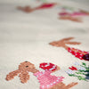 DIY Printed Tablecloth kit "Easter rabbits in tulip"