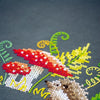 DIY Printed Tablecloth kit "Little hedgehog with ferns"