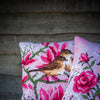 DIY Cross stitch cushion kit "Birds and magnolia"