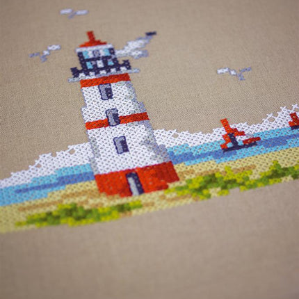 DIY Printed Tablecloth kit "Lighthouses"
