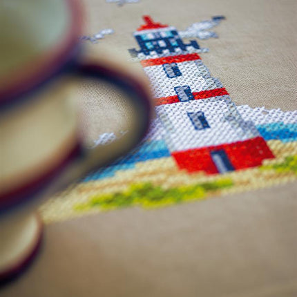 DIY Printed Tablecloth kit "Lighthouses"
