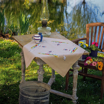 DIY Printed Tablecloth kit "Lighthouses"