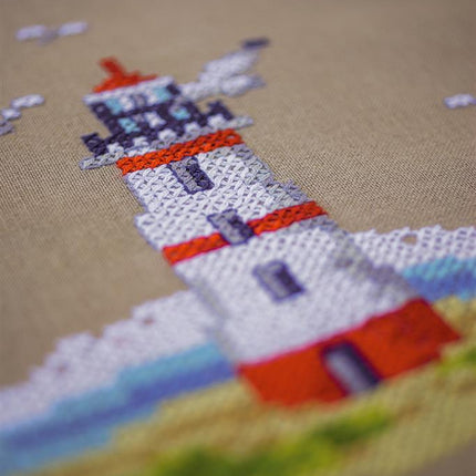 DIY Printed Tablecloth kit "Lighthouses"