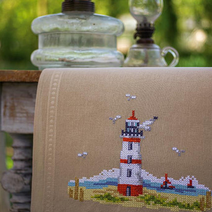 DIY Printed Tablecloth kit "Lighthouses"