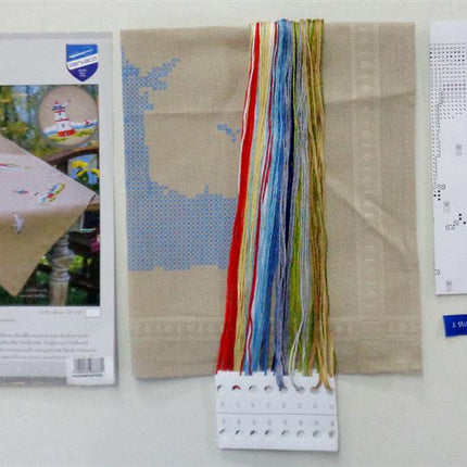 DIY Printed Tablecloth kit "Lighthouses"