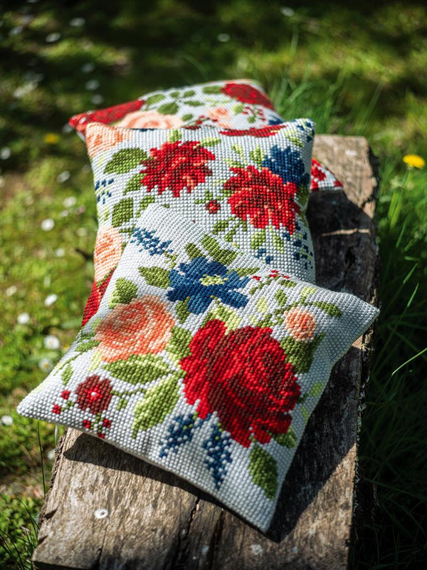 DIY Cross stitch cushion kit 