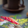 DIY Table Runner kit "Little hedgehog with ferns"