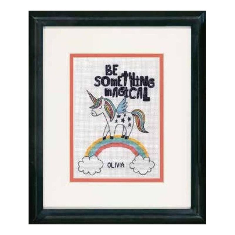 DIY "Magic unicorn" 5.0"x7.0"