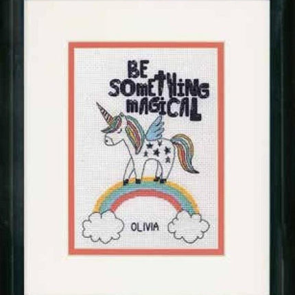DIY "Magic unicorn" 5.0"x7.0"