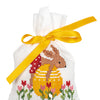 DIY Counted Cross Stitch Kit "Bag kit Easter rabbits in tulip garden set of 3"