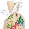 DIY Counted Cross Stitch Kit "Bag kit Spring flowers set of 3"