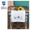 DIY Table Runner kit "Colourful chickens"