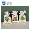 DIY Counted Cross Stitch Kit "Bag kit Winter set of 3"