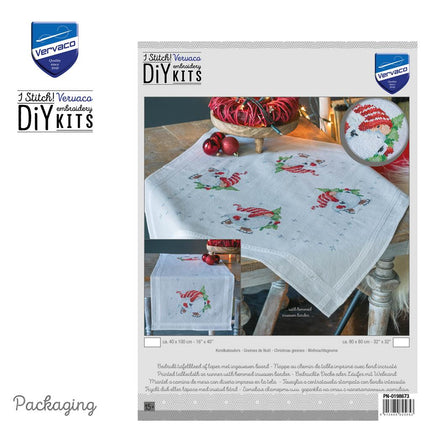 DIY Table Runner kit "Christmas gnomes"