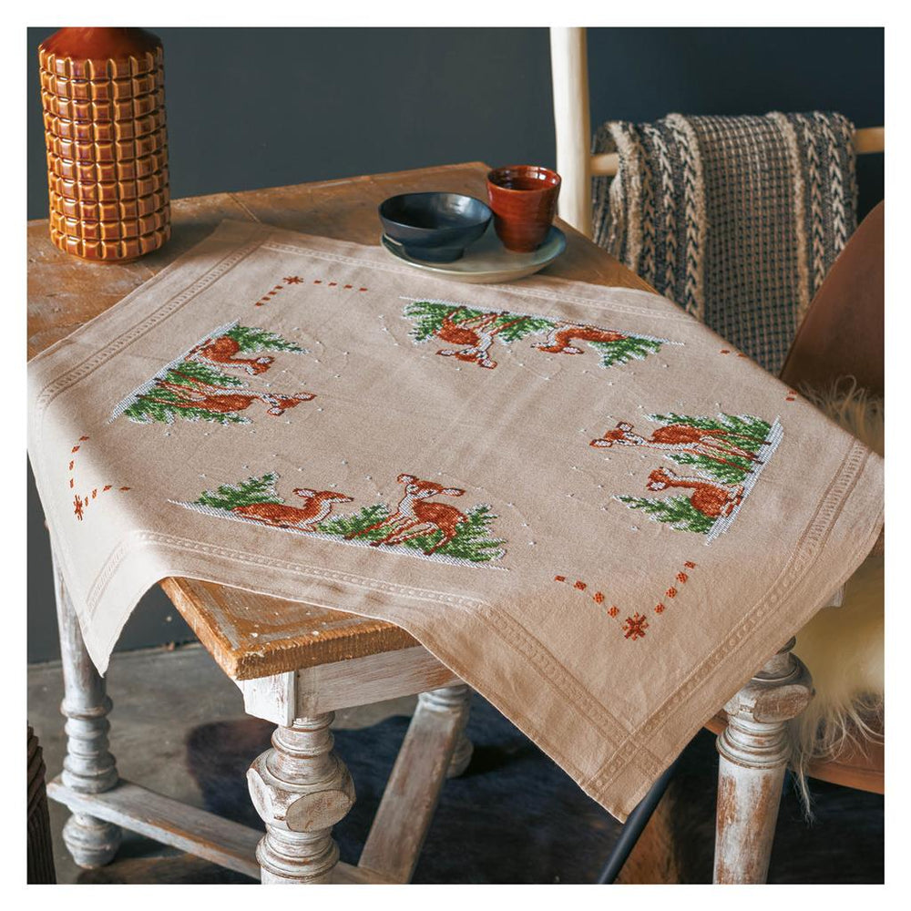 DIY Printed Tablecloth kit "Deer"